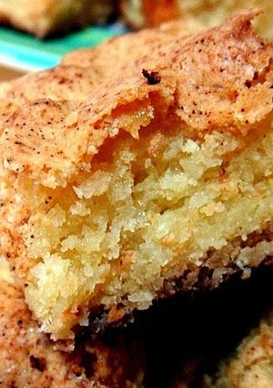 Una foto de Brownies de coco