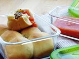 Panecillos rellenos de albóndigas