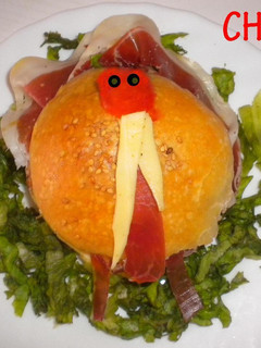 Una foto de Hamburguesa infantil