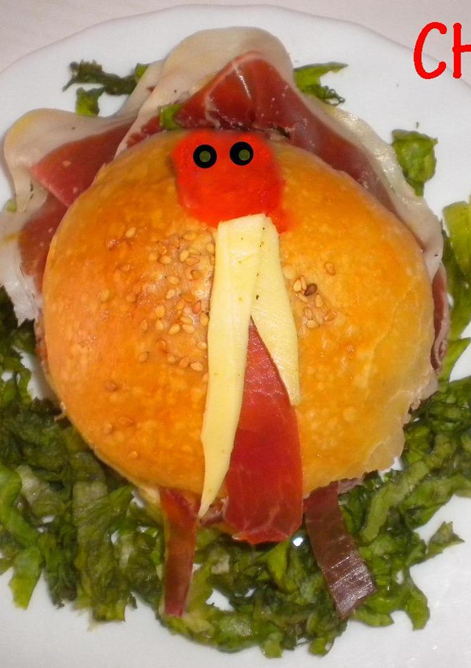 Una foto de Hamburguesa infantil