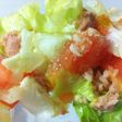 Ensalada de atún con lechuga