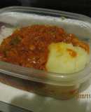Viandas con bacalao 
