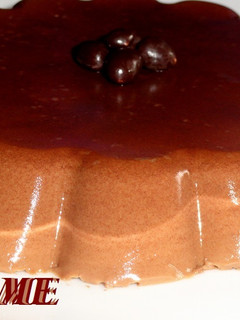 Una foto de Flan capuccino light