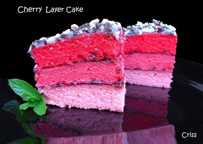 Foto principal de Cherry layer cake