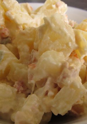 Una foto de Ensaladilla con judía y atún