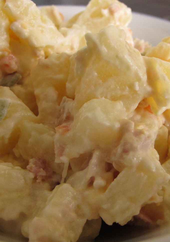 Una foto de Ensaladilla con judía y atún