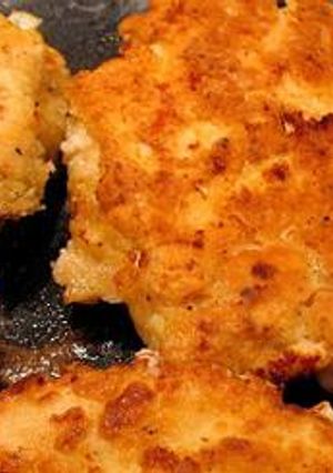 Una foto de Pechugas de pollo rellenas de jamón y queso