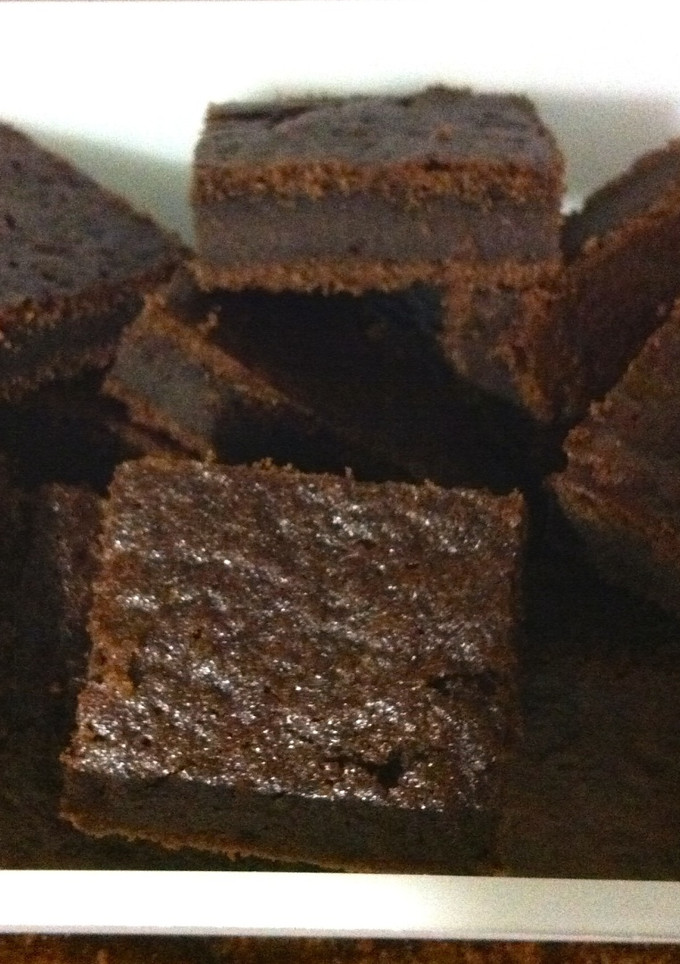 Una foto de Bizcocho de chocolate tipo brownie