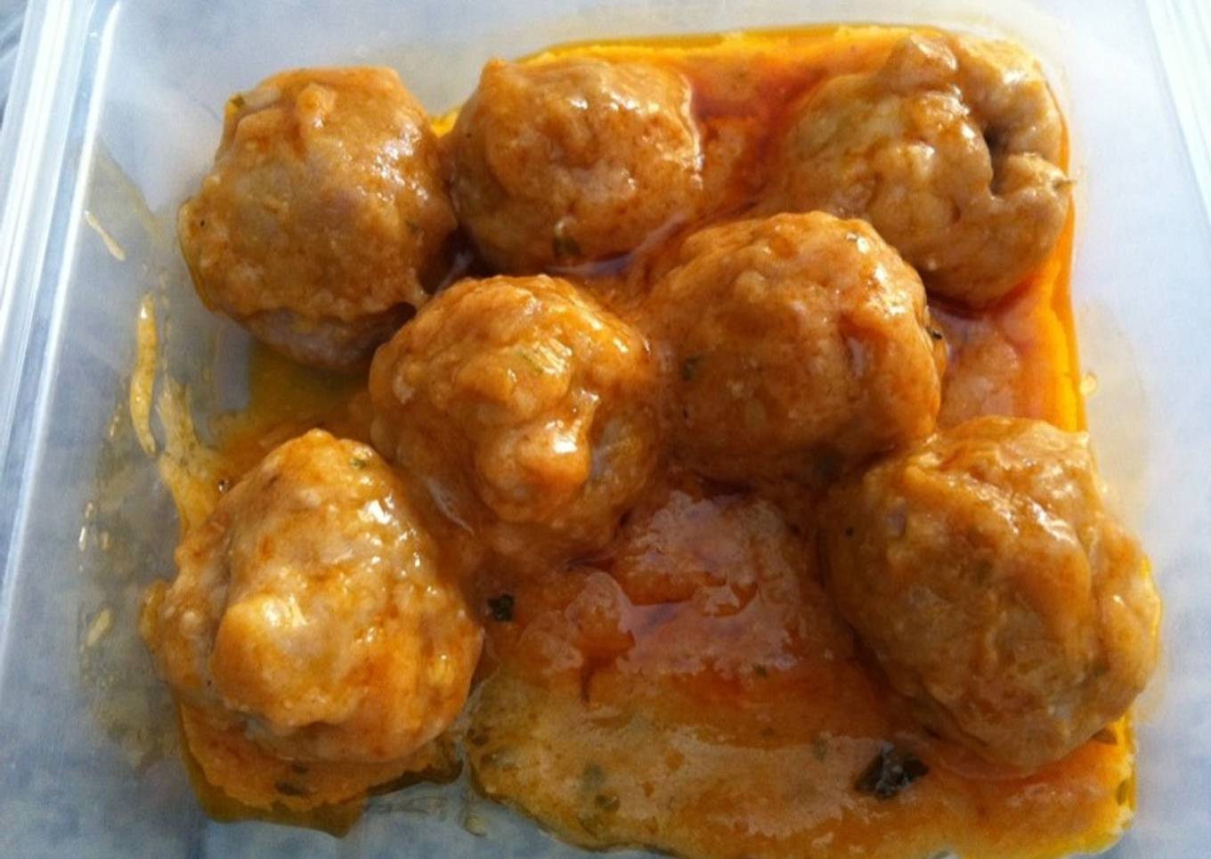 Albóndigas con tomate casero