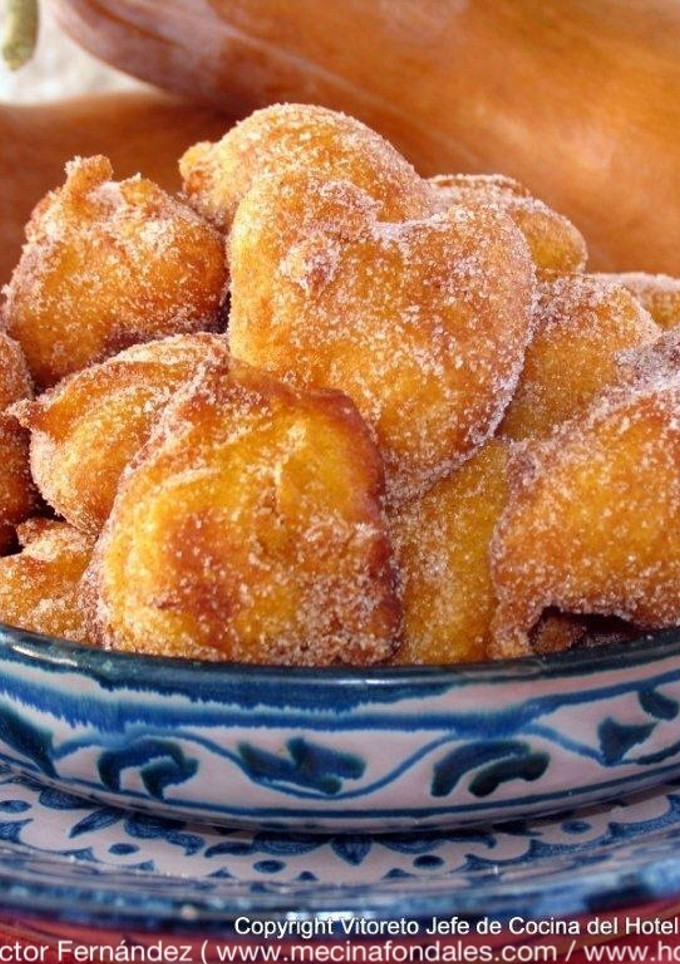 Una foto de Buñuelitos de calabaza