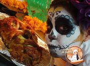 Una foto de postre terrorífico de halloween
