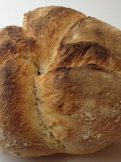 Una foto de Pan casero con masa madre natural