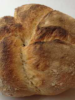 Una foto de Pan casero con masa madre natural