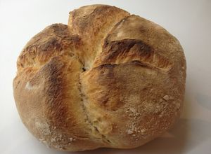 Foto principal de Pan casero con masa madre natural