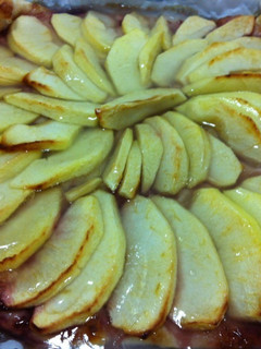 Una foto de Tarta de manzana sin azúcar