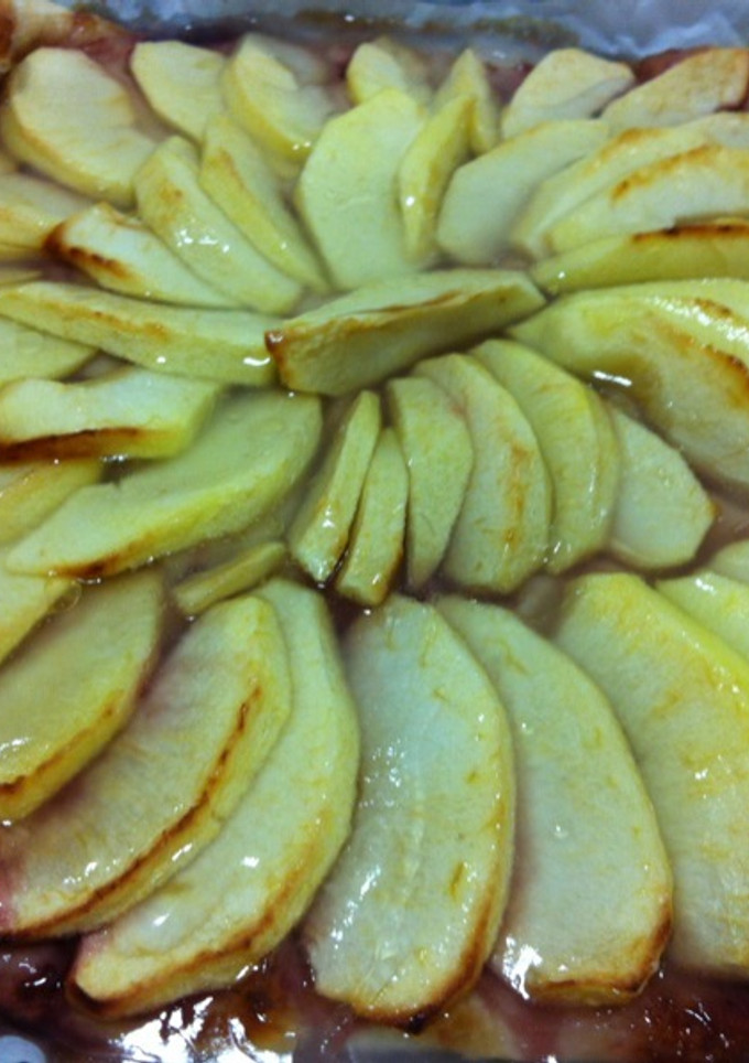 Una foto de Tarta de manzana sin azúcar