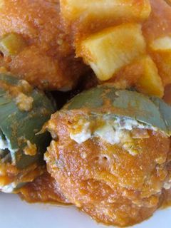 Una foto de Alcachofas rellenas a la italiana