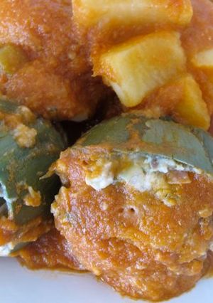 Una foto de Alcachofas rellenas a la italiana
