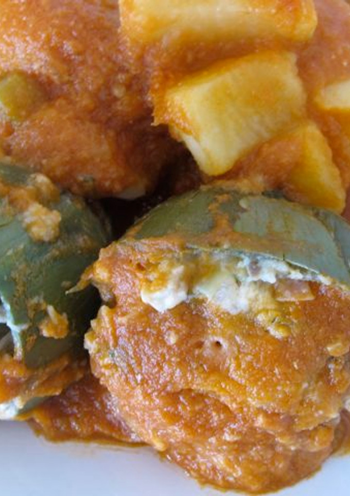 Una foto de Alcachofas rellenas a la italiana