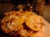 Tortas fritas sin grasa