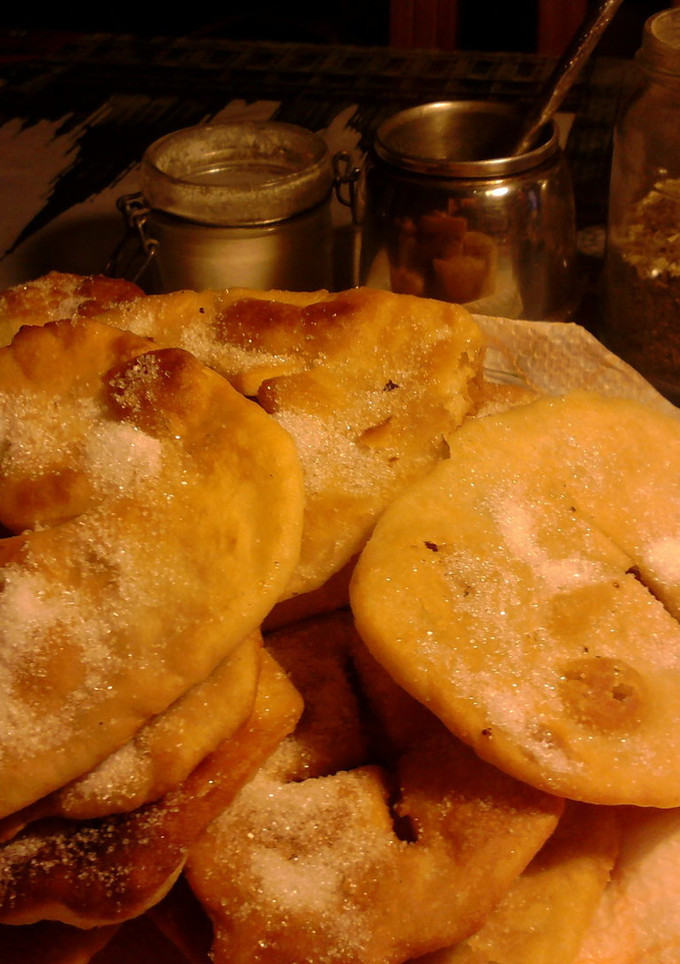 Una foto de Tortas fritas sin grasa
