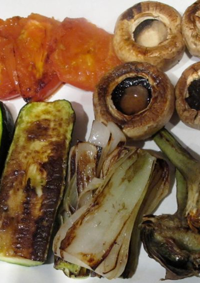 Una foto de Verduras a la plancha dieta