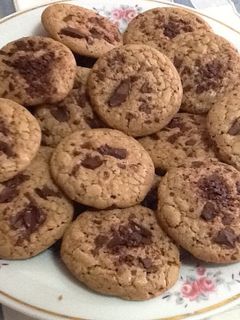Una foto de Galletas de aceite y cacao
