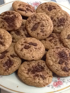 Una foto de Galletas de aceite y cacao