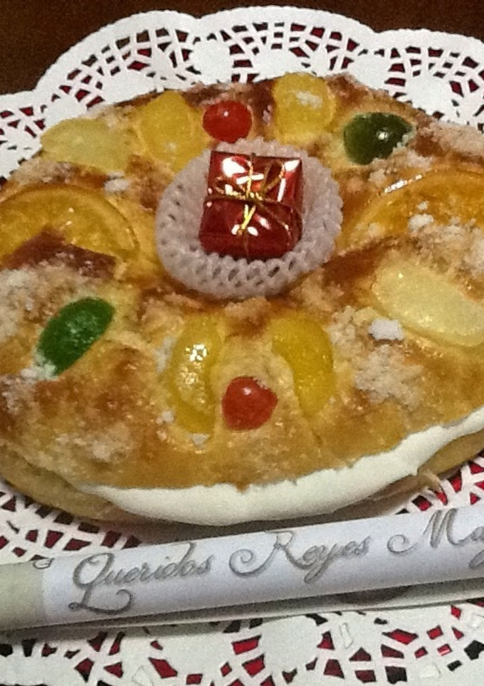 Una foto de Roscón español