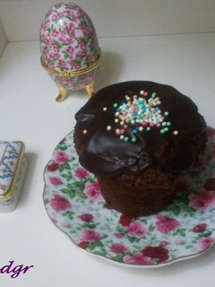 Una foto de Muffins con chocolate fondant