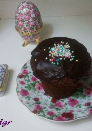 Una foto de Muffins con chocolate fondant