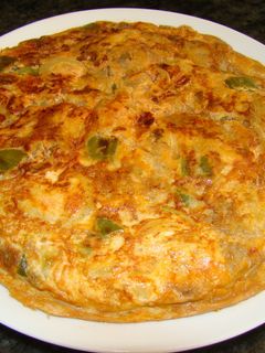 Una foto de Tortilla a la paisana sin patata