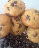 Galletas con pepitas de chocolate 