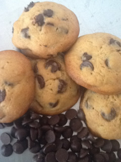 Una foto de Galletas con pepitas de chocolate