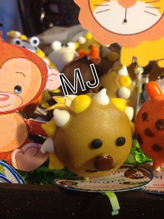 Una foto de Paletas de Animales cake pops