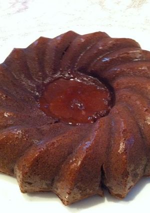Una foto de Coulant de chocolate fácil