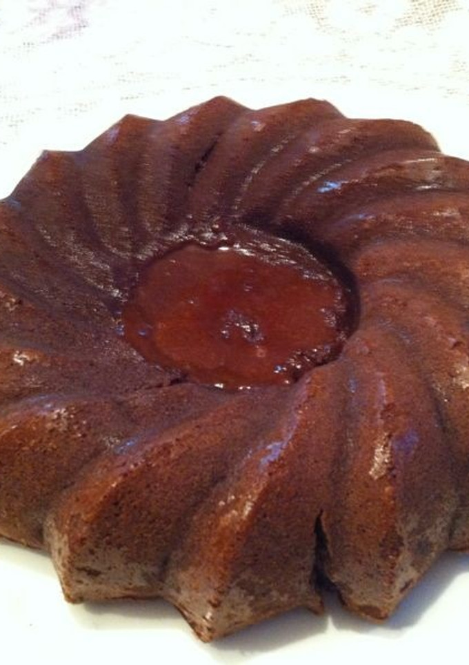 Una foto de Coulant de chocolate fácil
