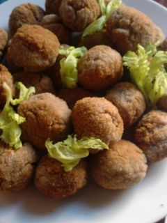 Una foto de Albóndigas de carne y avena