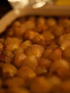 Una foto de Cebollas asadas