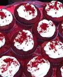 Cupcakes rojos
