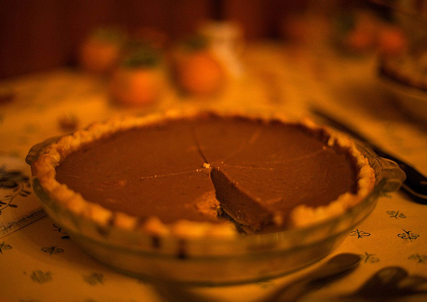 Pastel de calabaza asada