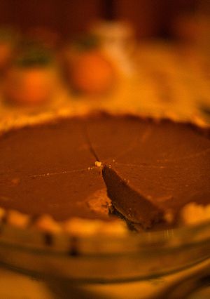 A picture of Roasted Pumpkin Pie.