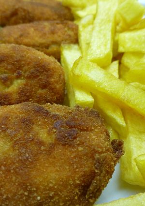 Una foto de Croquetas de níscalos y jamón