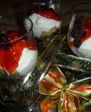 Copas de cheese cake