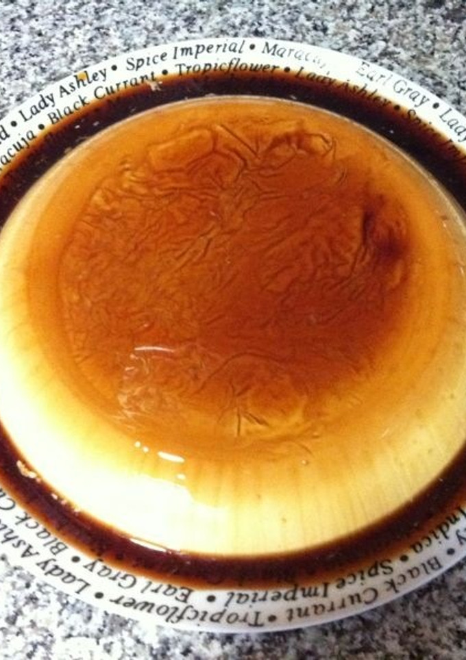 Una foto de Flan fácil y rápido