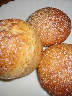 Una foto de Magdalenas de manzana asada