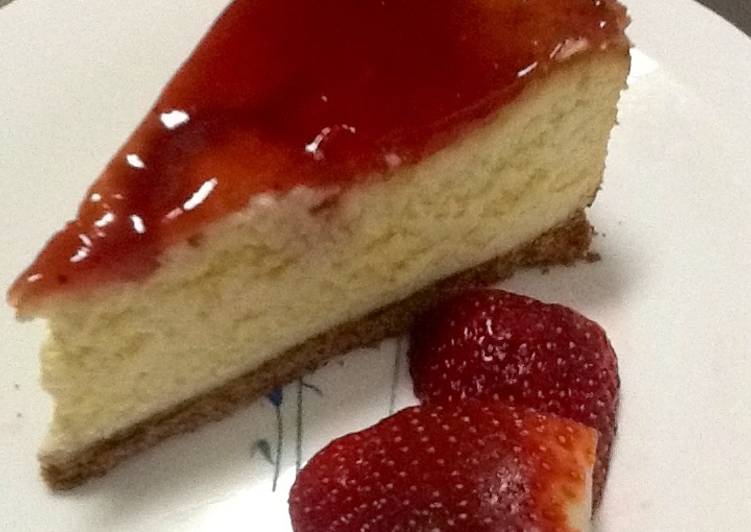 Tarta de queso estilo americana