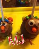 Cake Pops turkey day