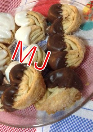 Una foto de Palmeritas bañadas chocolate