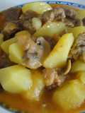 Ternera salteada a la cazadora